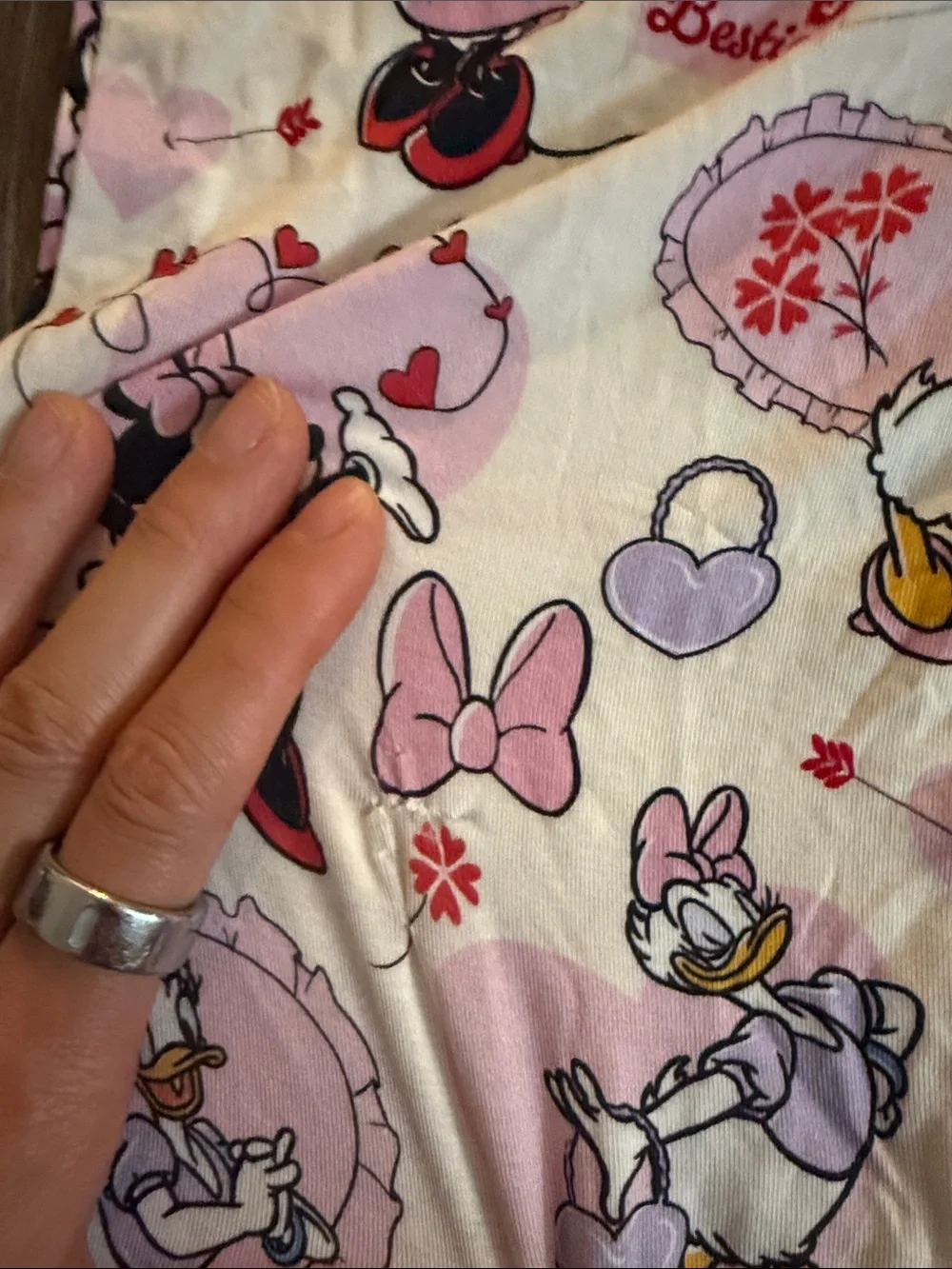 Posh Peanut x Disney Galentines Minnie & Daisy Galentines Pajamas Set- 7/8